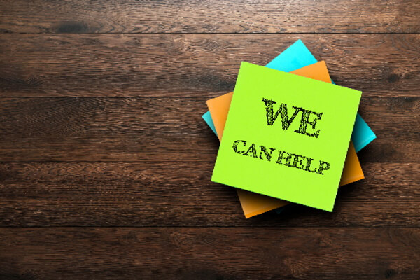 List of numerous services on a notepad